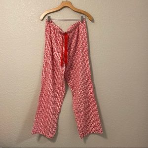 Vineyard Vines Christmas Santa Hat Pajama Pants S